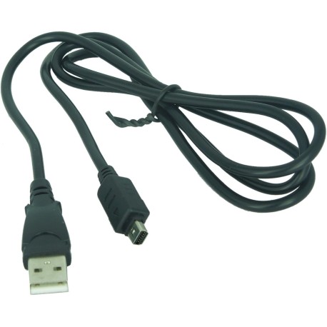 Câble USB 8pin pour OLYMPUS VG-160, VG-170, VH-210, VR-325, VR-330, VR-340, VR-350, VR-360, NIKON Coolpix S2600