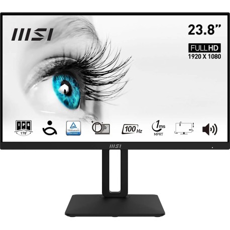 Moniteur 24'' MSI PRO MP242AP (HDMI / VGA / DP + HP)